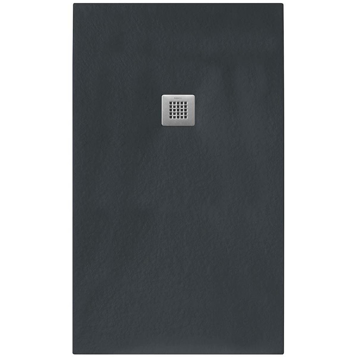 Tissino Rectangle Shower Tray 1900 x 800mm Tissino Giorgio2 Rectangle Shower Tray in Graphite Slate
