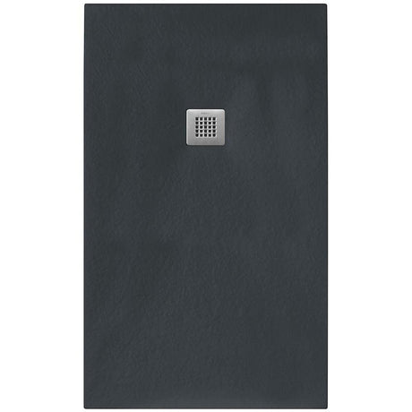 Tissino Rectangle Shower Tray 1900 x 800mm Tissino Giorgio2 Rectangle Shower Tray in Graphite Slate