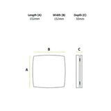 hib. Wall Mounted Fan hib. Breeze Wall Mounted Bathroom Ventilation and Extractor Fan