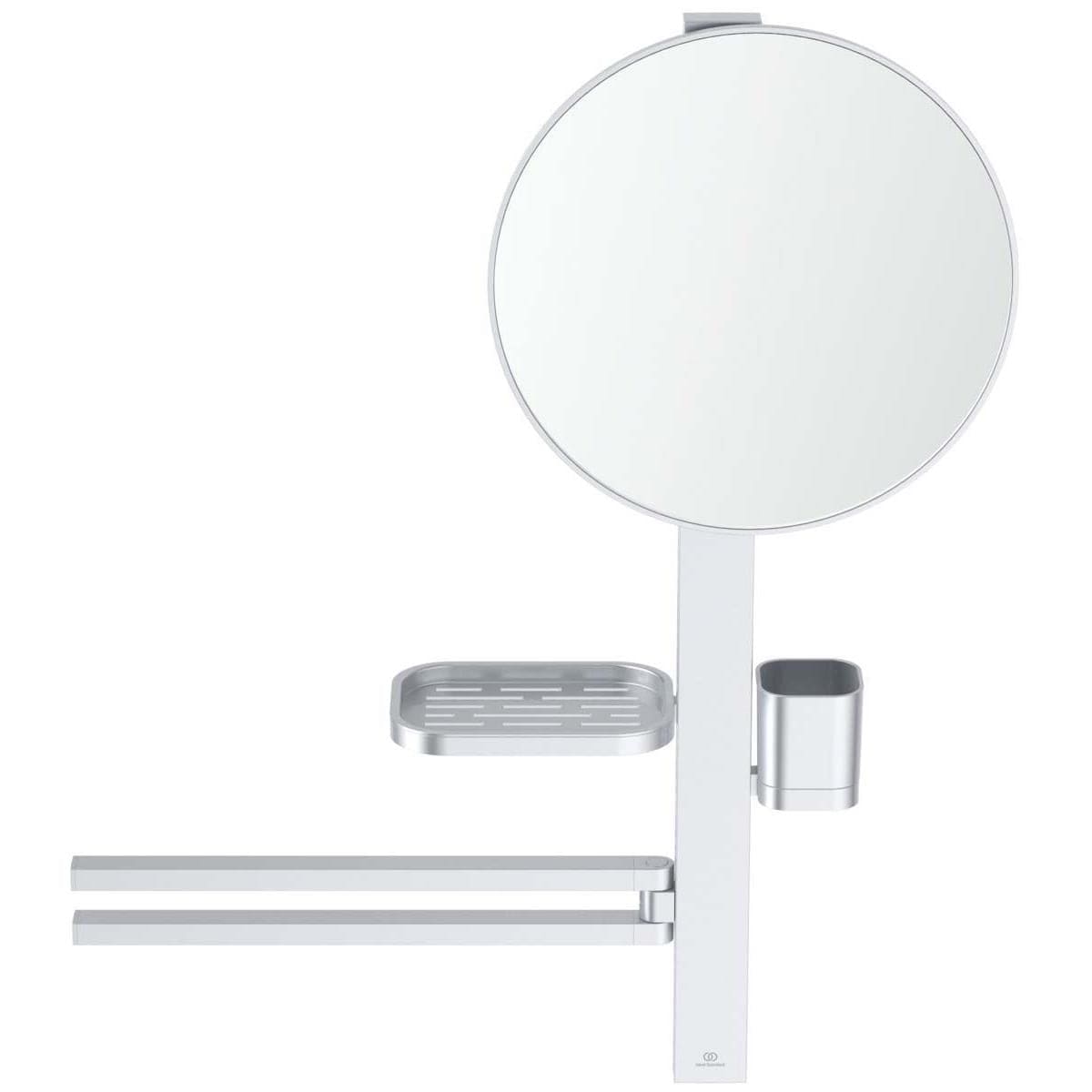 Ideal Standard Cosmetic and Shaving Mirror Ideal Standard ALU+ Medium Beauty Bar with Mirror