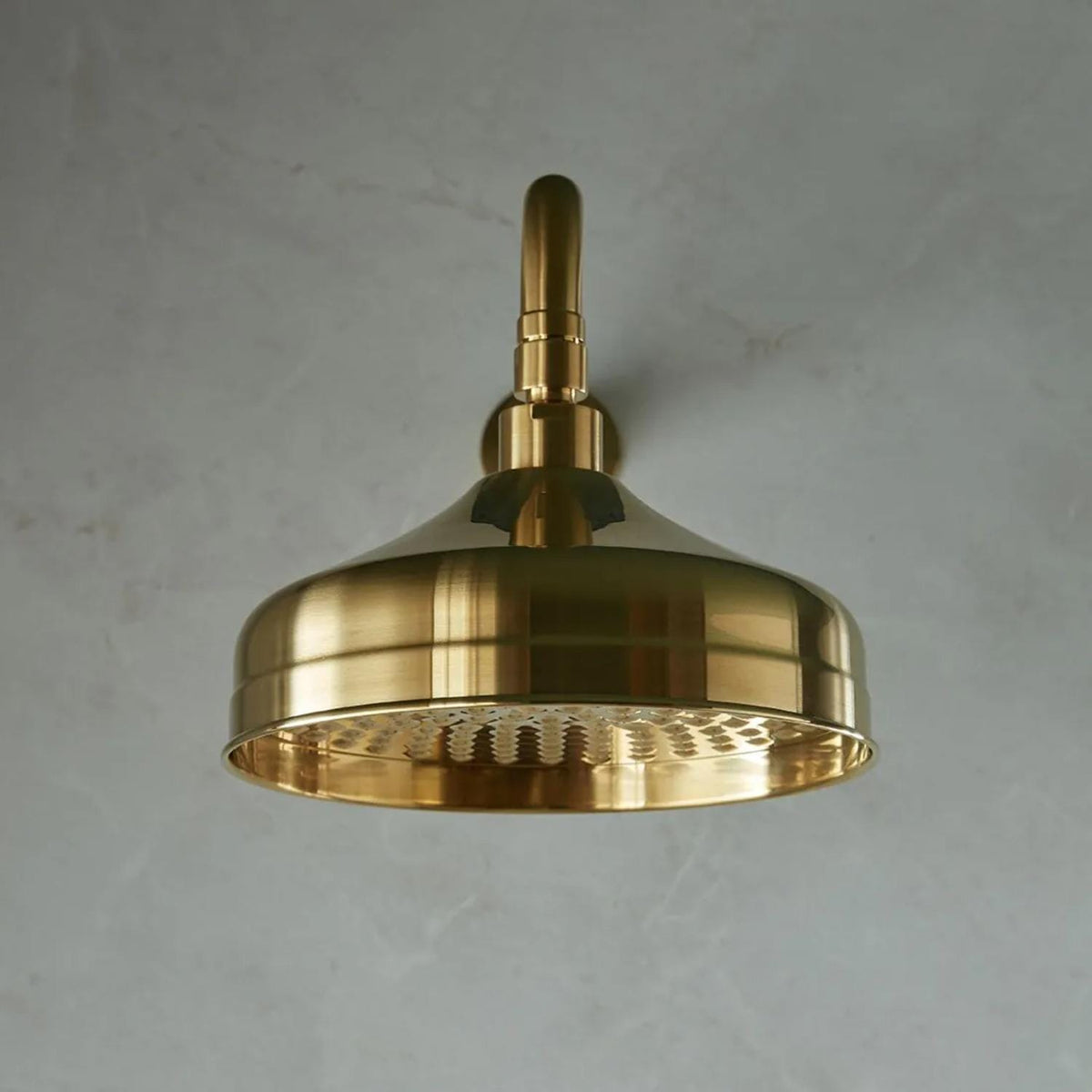 Vado Shower Heads and Arms Booth & Co. Axbridge Traditional 200mm (8") Shower Head and Arm