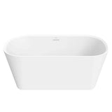 Crosswater Modern Freestanding Bath Crosswater Carne Freestanding Bath