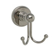 JTP Robe Hook Nickel JTP Grosvenor Double Robe Hook