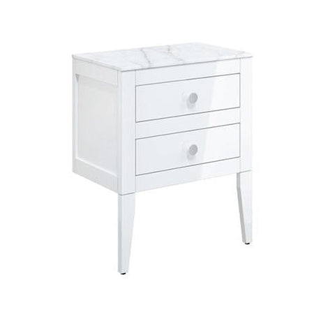 Crosswater Furniture Accessory White Gloss Crosswater Canvass Pair of Furniture Legs