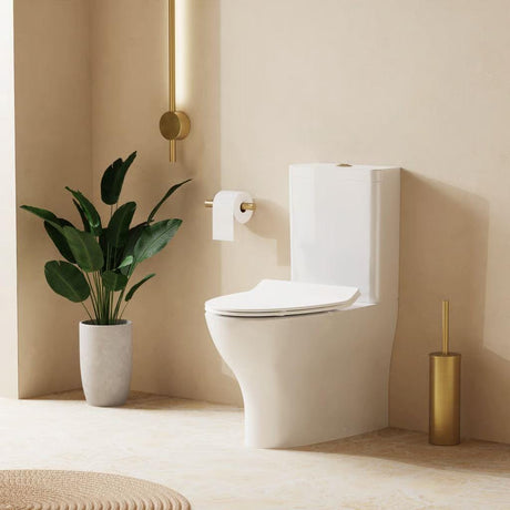 Crosswater Close Coupled Toilet Crosswater Kai Compact Close Coupled Toilet with Soft Close Seat