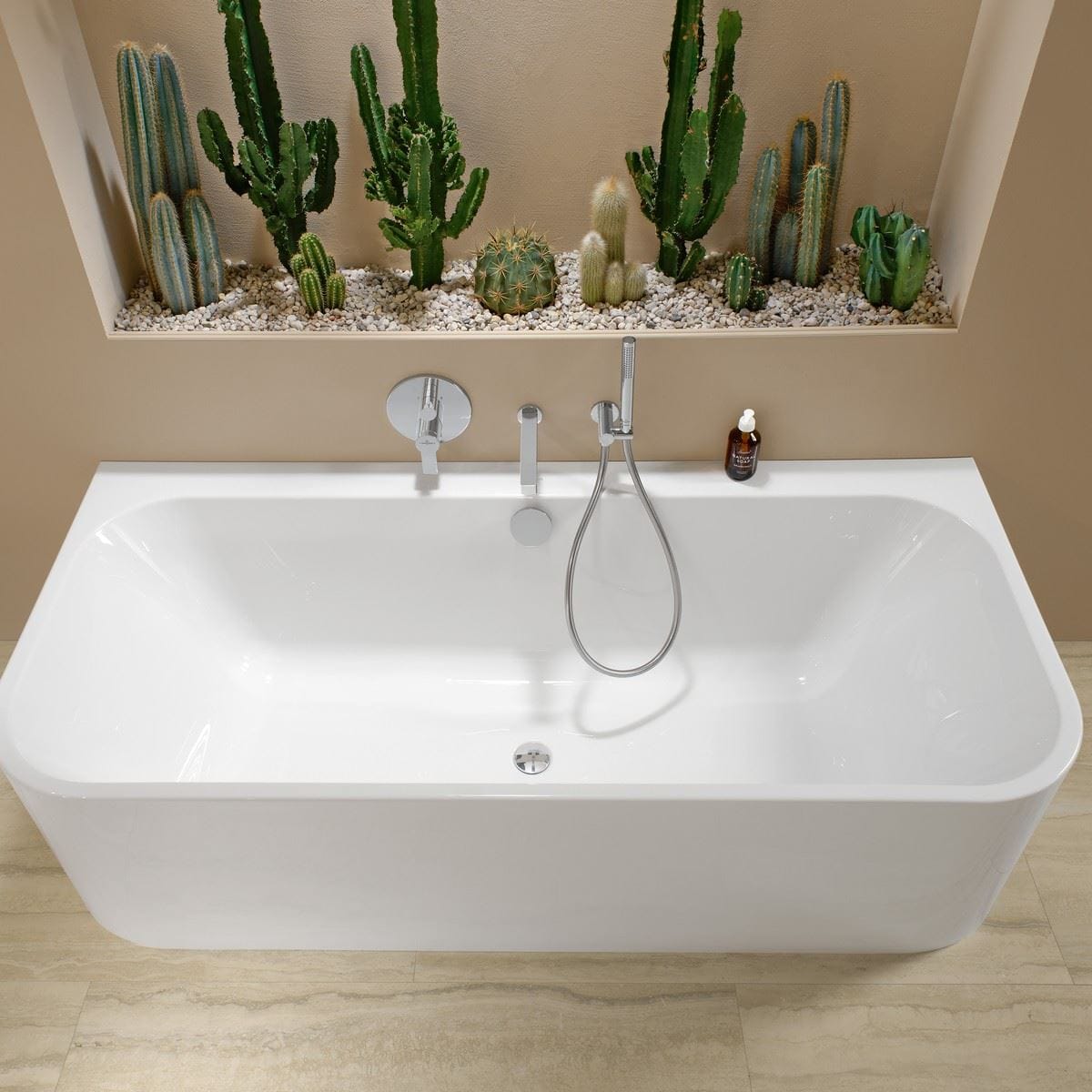 Villeroy and Boch Concealed Shower Valve Villeroy & Boch Architectura 2 Outlet Trim Set with Diverter Handle in Chrome