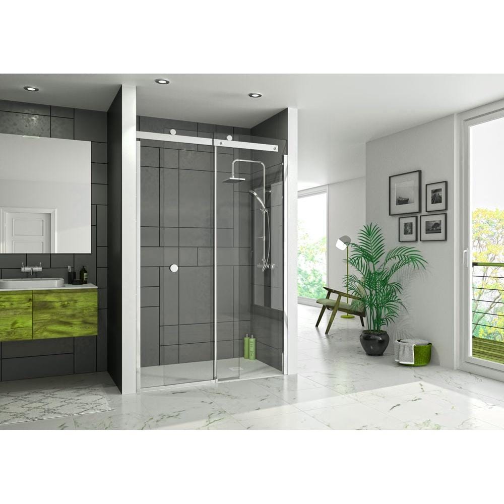 Merlyn Slding Shower Door 1700mm / Right Hand Merlyn Series 10 Sliding Shower Shower Door in Chrome