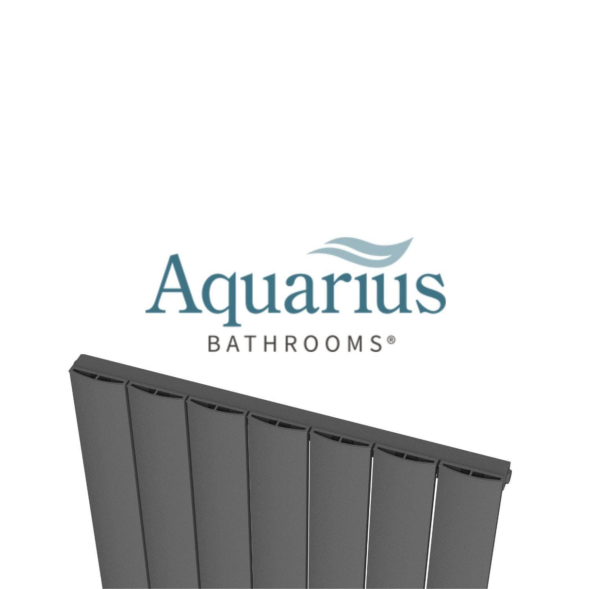 Aquarius Bathrooms Column Radiator Aquarius Wave Verical Panel Radiator