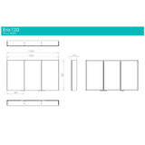 hib. Mirrored Cabinet hib. Eris Mirrored Cabinet