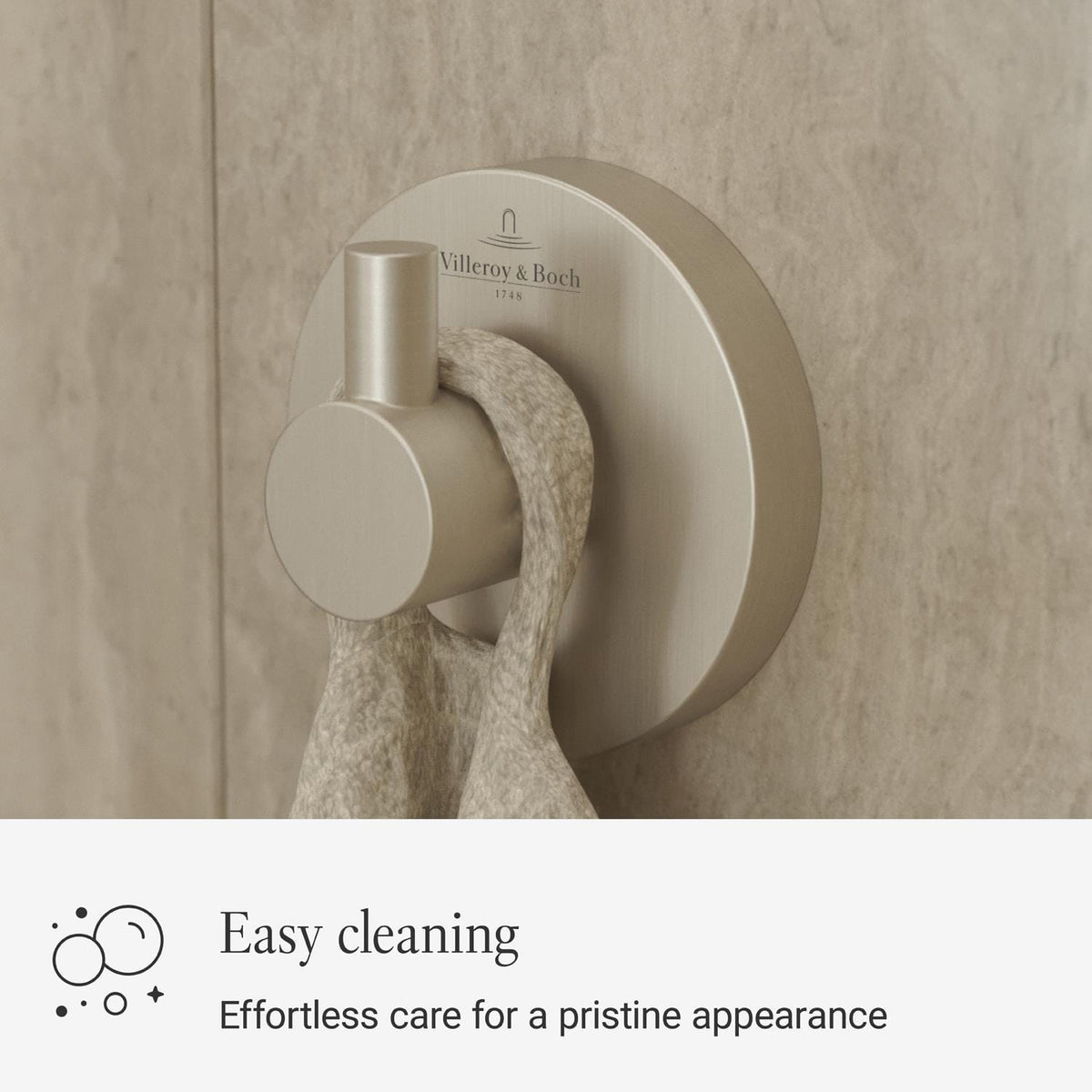 Villeroy & Boch Toilet Roll Holder Villeroy and Boch Elements -  Tender Robe Hook