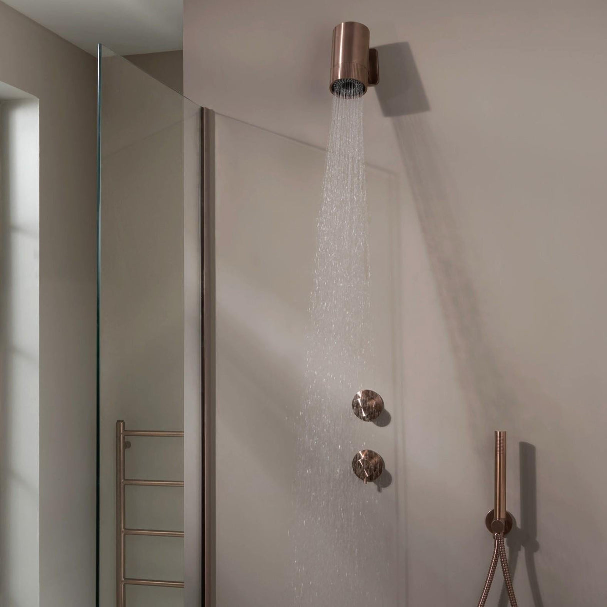 JTP Fixed Shower Head JTP Lumen Single Function Spot Shower Head