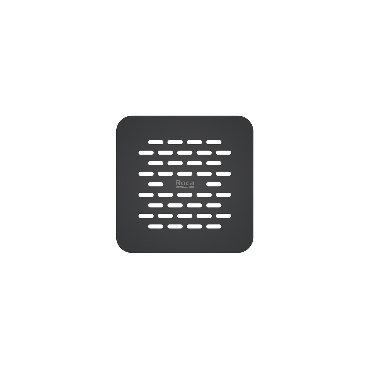 ROCA Wetroom Accessory Black ROCA Terran-N Alternative Shower Tray Waste Cover with Brick Pattern