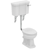 ideal Standard Low Level Toilet White Ideal Standard Waverley Low Level Traditional Toilet with Seat