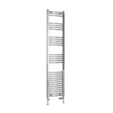 Eastbrook Ladder Rail Eastbrook Wendover Curved Vertical Heated Towel Rail in Chrome