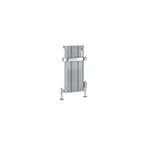 Eastbrook Panel Radiator Eastbrook Peretti Straight Vertical Aluminium Radiator in Polished Aluminium