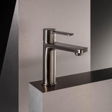 Roca Mono Basin Tap Stainless Steel Finish Roca Targa Cold Start Mono Basin Mixer Tap