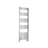 Eastbrook Ladder Rail Eastbrook Wendover Curved Vertical Heated Towel Rail in Chrome