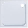 Aquarius Square Shower Tray 900 x 900mm Aquarius Pluvia 45mm Stone Resin Square Shower Tray