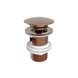 Roca Basin Waste Rose Gold Roca Click-Clack 65mm Slotted Basin Waste