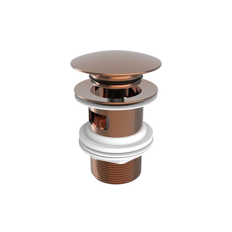 Roca Basin Waste Rose Gold Roca Click-Clack 65mm Slotted Basin Waste