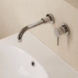 Crosswater Wall Mounted Basin Tap Crosswater Fusion  2 Hole Wall Mounted Basin Mixer Tap in Chrome