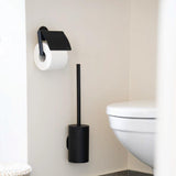 Smedbo Toilet Roll Holder Smedbo Dot Self-Adhesive Toilet Roll Holder with Cover