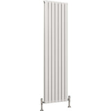 Aquarius Bathrooms Panel Radiator 1800 x490mm / White Aquarius Flat Double Vertical Panel Radiator