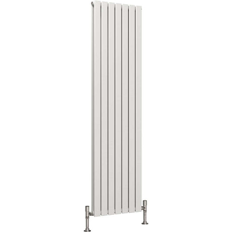 Aquarius Bathrooms Panel Radiator 1800 x490mm / White Aquarius Flat Double Vertical Panel Radiator