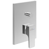 Villeroy & Boch Concealed Shower Valve Chrome Villeroy & Boch Architectura Concealed 2-Outlet Single Lever Trim Set