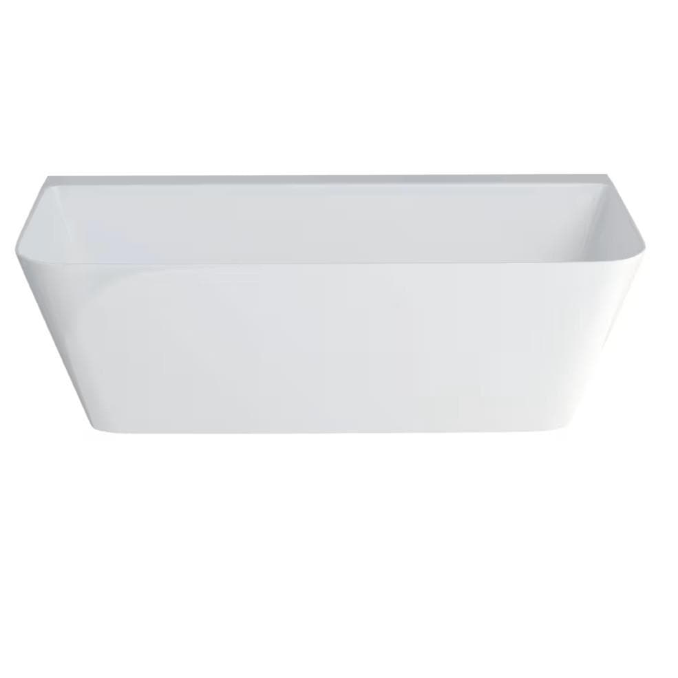 Crosswater Back To Wall Freestanding Bath Crosswater Artist Freestanding Double Ended Back to Wall Bath