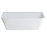 Crosswater Back To Wall Freestanding Bath Crosswater Artist Freestanding Double Ended Back to Wall Bath