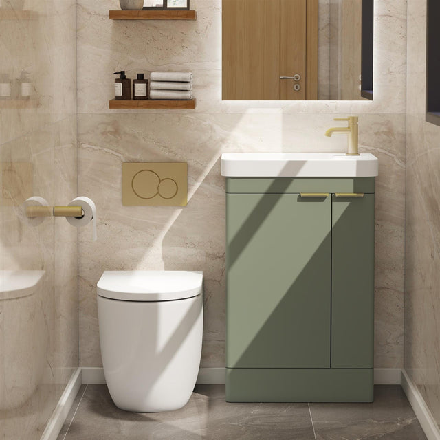 Imex Back to Wall Toilet Imex Luna Rimless UltraVortex Back to Wall Toilet with Soft Close Seat