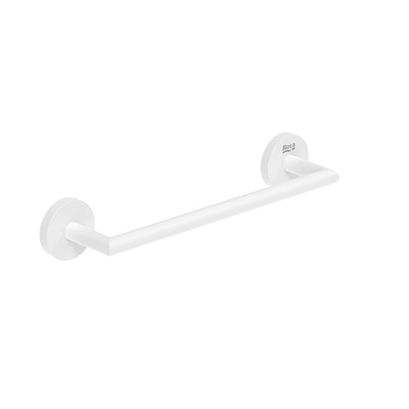 Roca Towel Rails and Rings Matt White / 300mm Roca Hotels Round Towel Rail