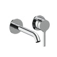 Britton Wall Mounted Basin Tap Chrome Britton Hoxton 2.0 2 Hole Wall Mounted Mixer Tap