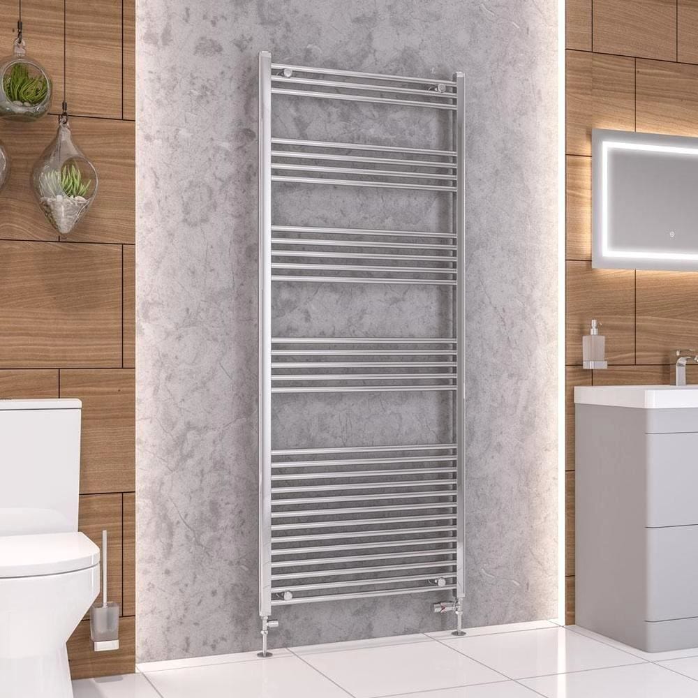 Eastbrook Wendover Straight Heated Towel Rail in Chrome