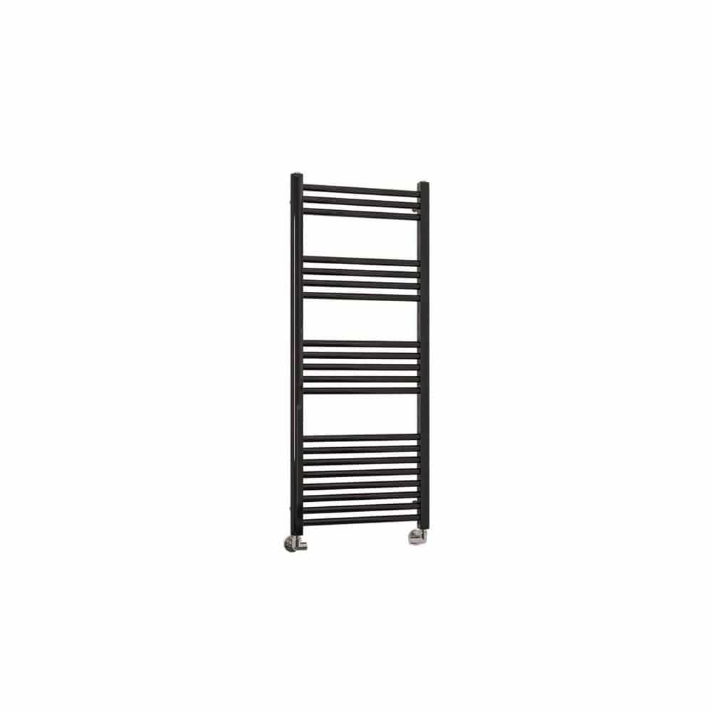 Eastbrook Ladder Rail Eastbrook Wendover Straight Heated Towel Rail in Black Gold