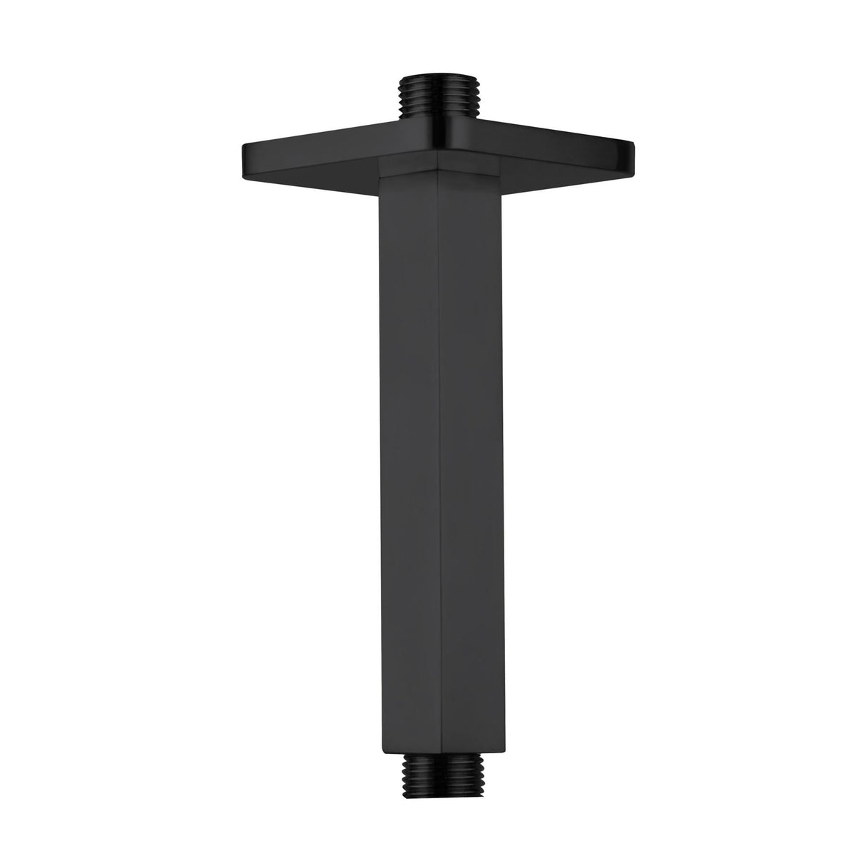 JTP Fixed Shower Arm Matt Black JTP HIX Ceiling Shower Arm