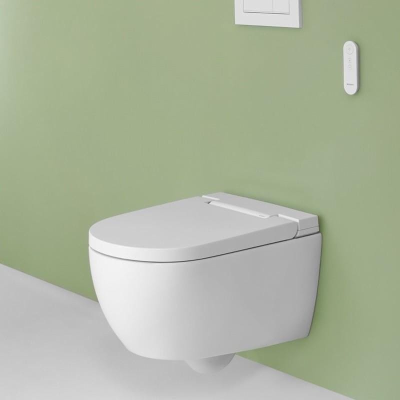Geberit Smart Toilet Geberit Aquaclean Alba Rimless Wall Hung Smart Toilet
