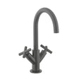 Crosswater Mono Basin Tap Matt Black Crosswater MPRO Crosshead Monobloc Basin Mixer Tap