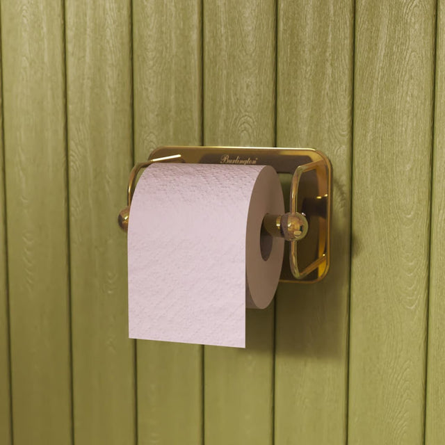 Burlington Toilet Roll Holder Gold Burlington Traditional Toilet Roll Holder
