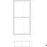 Aquarius Bathrooms Shelf Aquarius Shower Niche