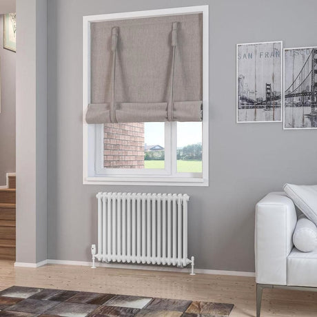 Eastbrook Rivassa Traditional 2 Column Radiator in Gloss White