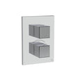 Crosswater Concealed Shower Valve Chrome Crosswater Limit Crossbox 2 Multi-Flow Outlet Trimset