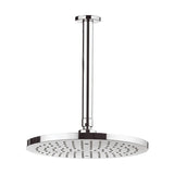 Crosswater Fixed Shower Head Crosswater Fusion Round Fixed Shower Head with Ceiling Arm
