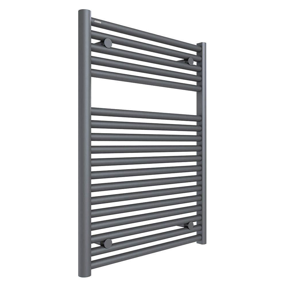 Tissino Ladder Rails Tissino Hugo2 Towel Radiator - 812 x 500mm - Anthracite - Central Heating