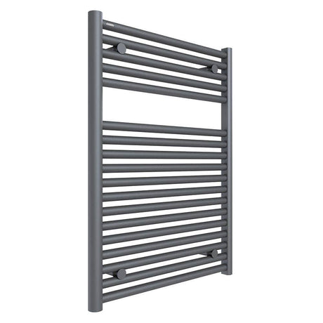 Tissino Ladder Rails Tissino Hugo2 Towel Radiator - 812 x 500mm - Anthracite - Central Heating