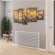 Eastbrook Designer Towel Radiator 600 x 1200mm Eastbrook Murano Horizontal Designer Radiator in Gloss White
