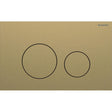 Geberit Flush Plate Brushed Brass Geberit Sigma Round Stainless Steel Flush Plate