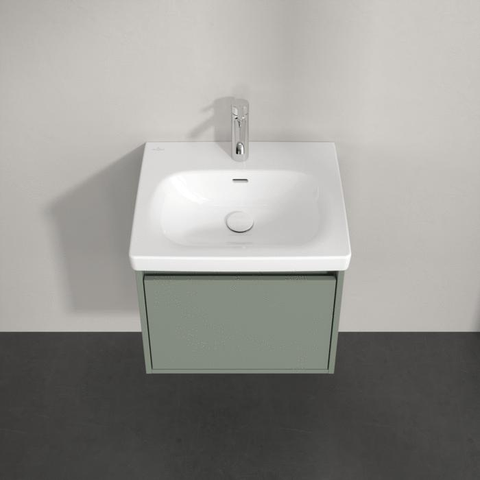 Villeroy & Boch Wall Mounted Vanity Unit Villeroy & Boch Skyla Wall Mounted 500mm One Drawer Vanity Unit with Basin