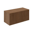 Crosswater Wall Mounted Vanity Unit Royal Walnut / 1000mm Crosswater Limit Double Drawer Vanity Unit with Worktop